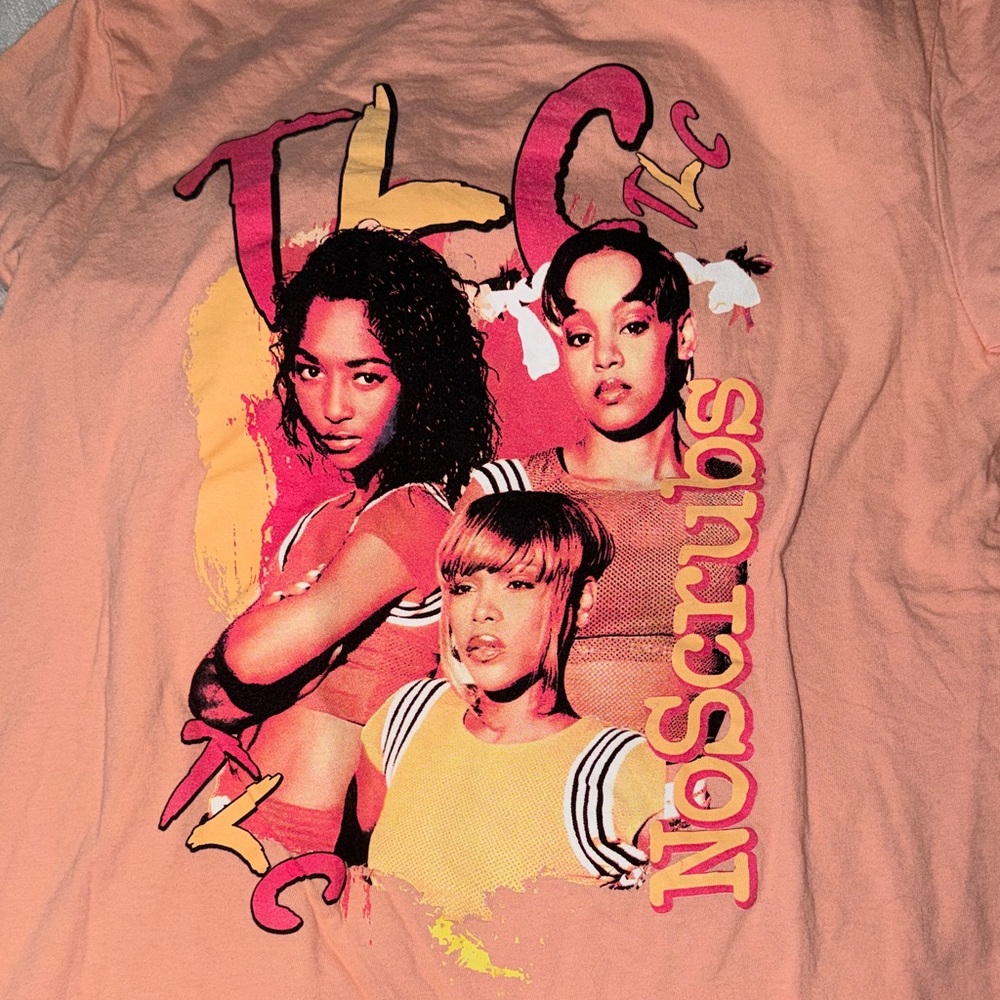 TLC No Scrubs Graphic Tee-Old Navy size small NWOT